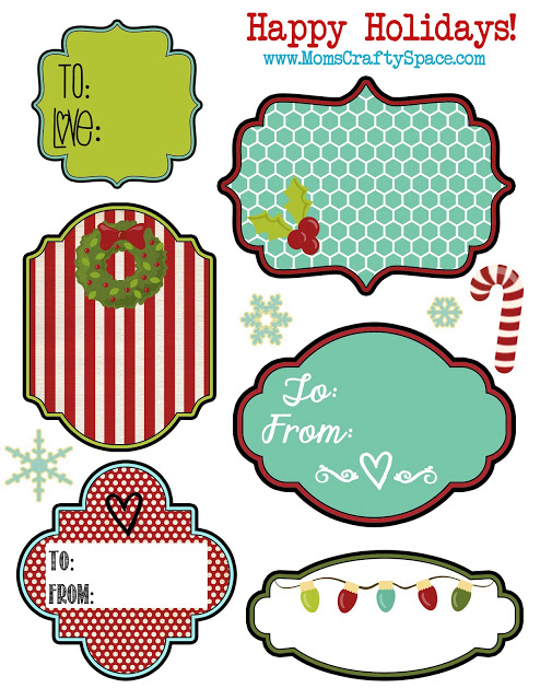 Free Printable Christmas Gift Tag Templates