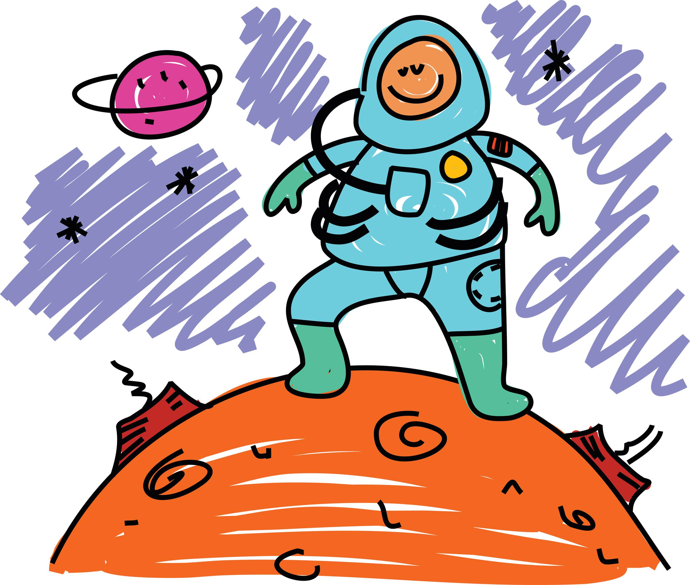 Image of Astronaut Clipart #3333, Astronaut Clip Art Images Free ...