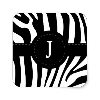 Zebra Stripes Stickers | Zazzle