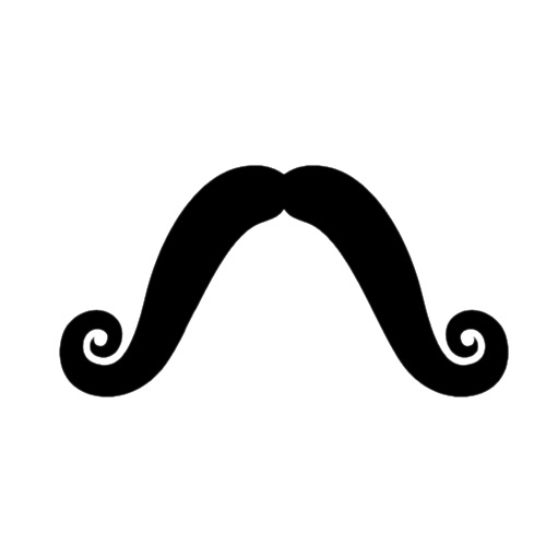 Mustache clip art with clear background further cartoon mustache ...