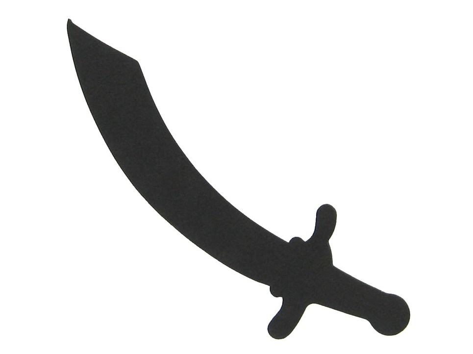 Pirate sword clipart