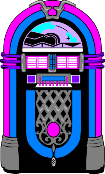 Cartoon Jukebox Clipart - Free to use Clip Art Resource