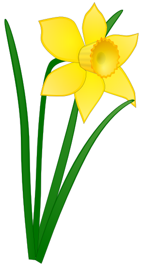 Clipart picture of easter flowers