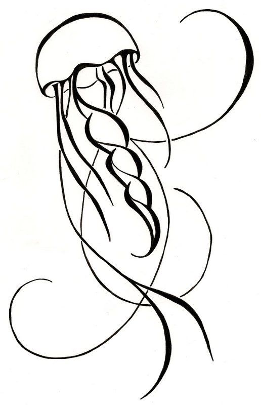 Jellyfish Drawing | Jellyfish ...