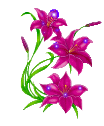 Free Animated Flowers Gifs, Free Flower Animations and Clipart