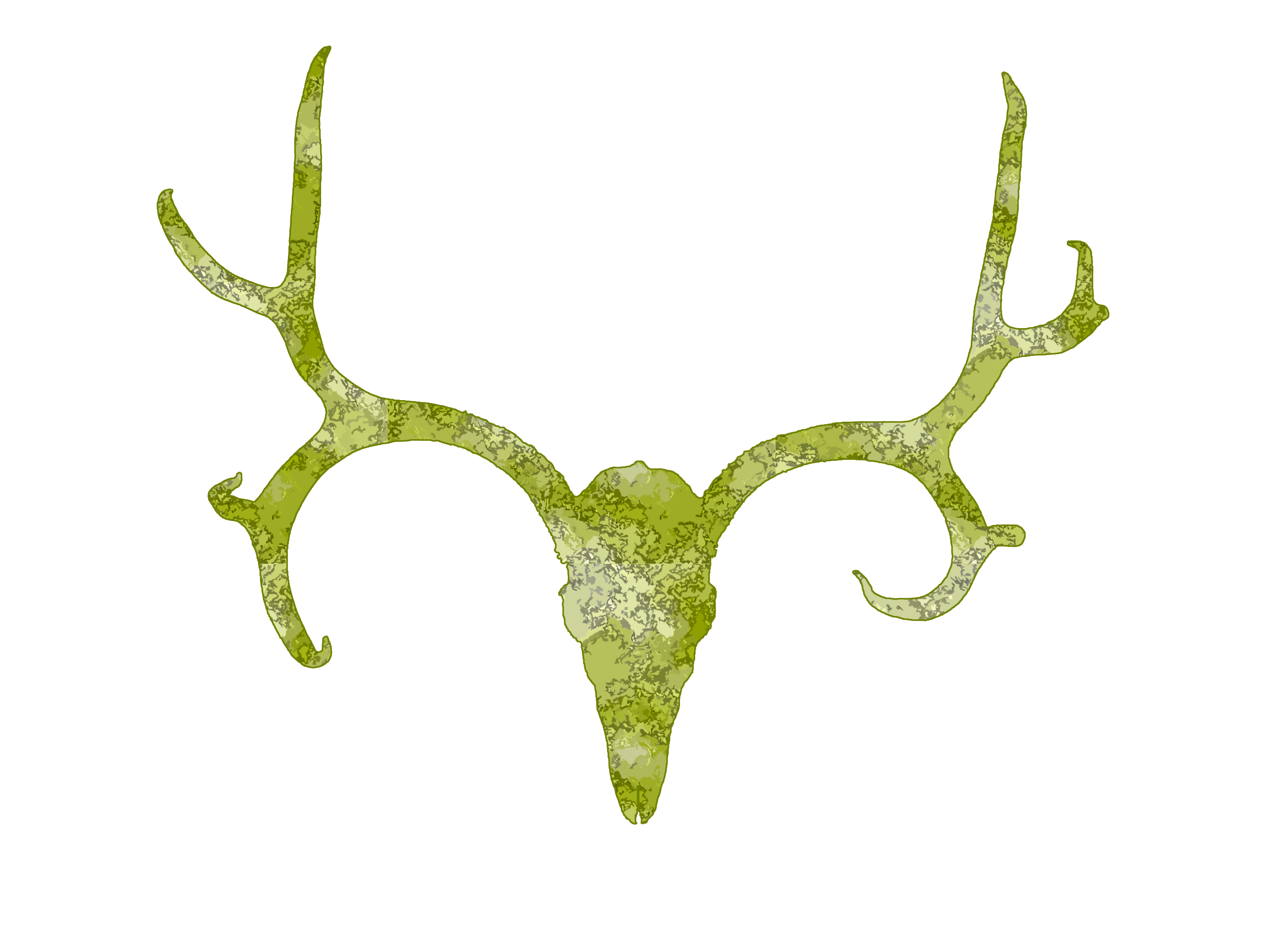 Deer Antlers Clipart Black And White - Free ...