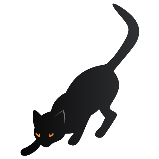 black cat icon | download free icons