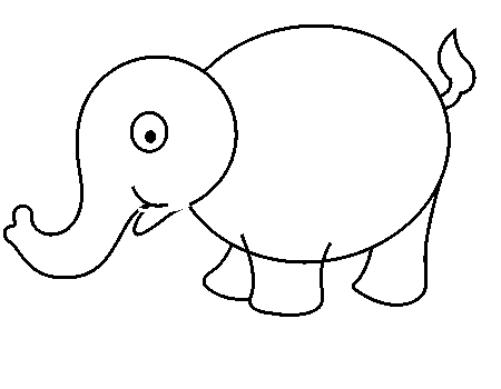 How to Draw a Elephant for Kids, Learn Step by Step ...