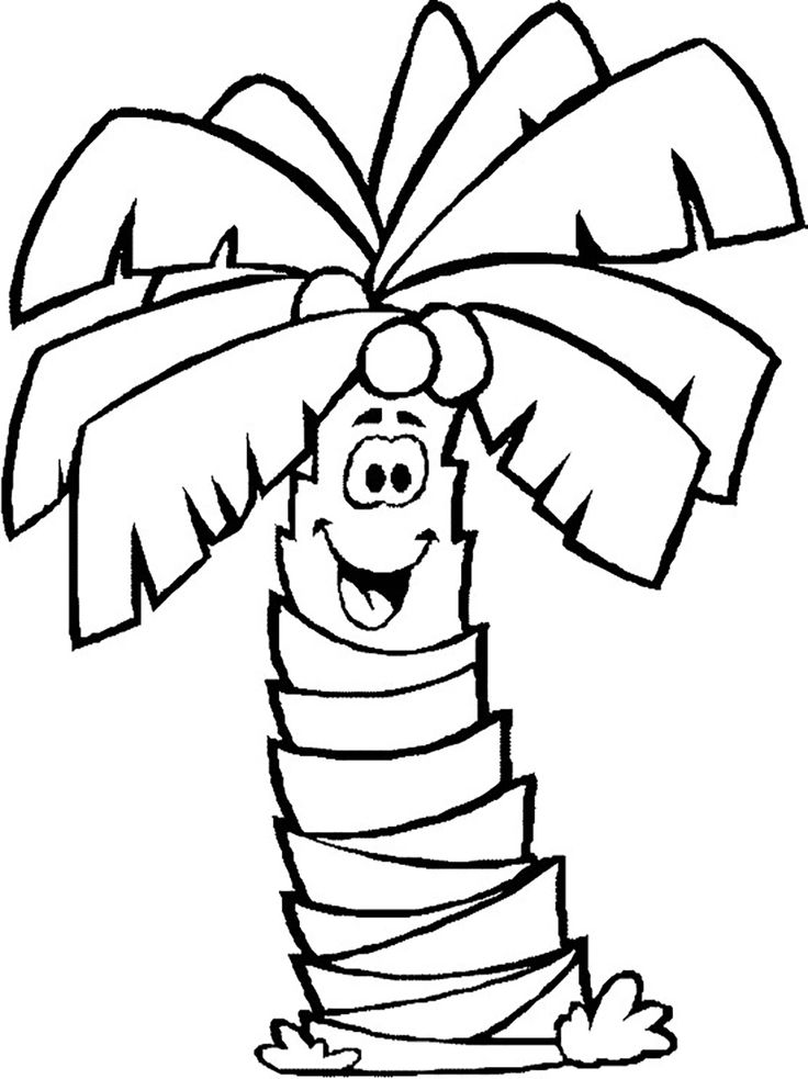 Banana Tree Coloring - ClipArt Best