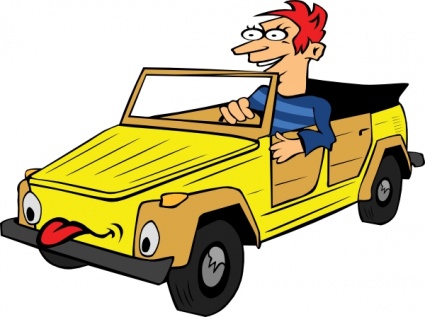 Yellow Car Cartoon Clip Art Download 1,000 clip arts (Page 1 ...