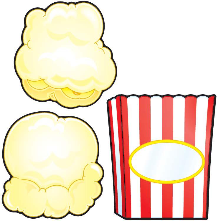 7 Best Images of Printable Popcorn Cutouts Printable Popcorn Cut
