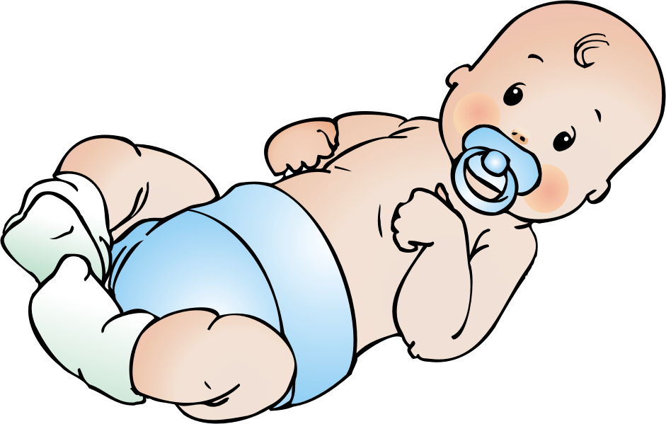Newborn baby clipart images