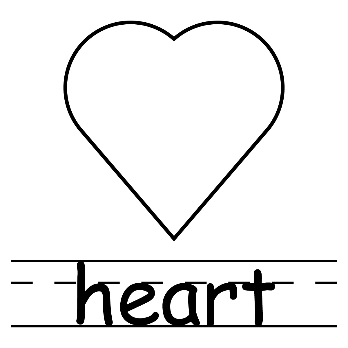 Free clipart heart shape