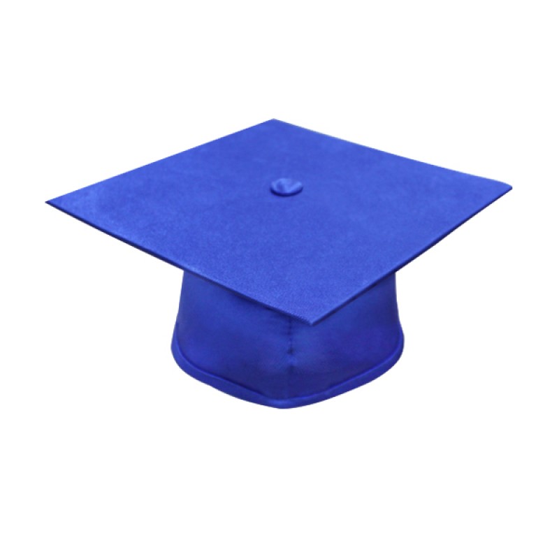 Matte Royal Blue High School Cap, Gown & Tassel | Gradshop