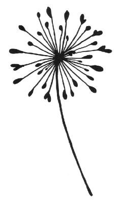Dandelions, Art and Silhouette
