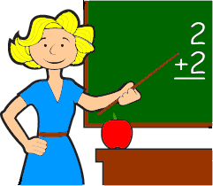 Math teacher clip art