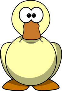 Cartoon duck clipart