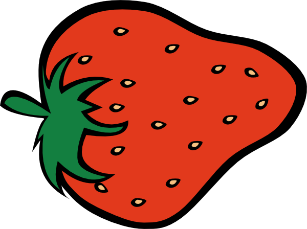 Cartoon Strawberry Clipart