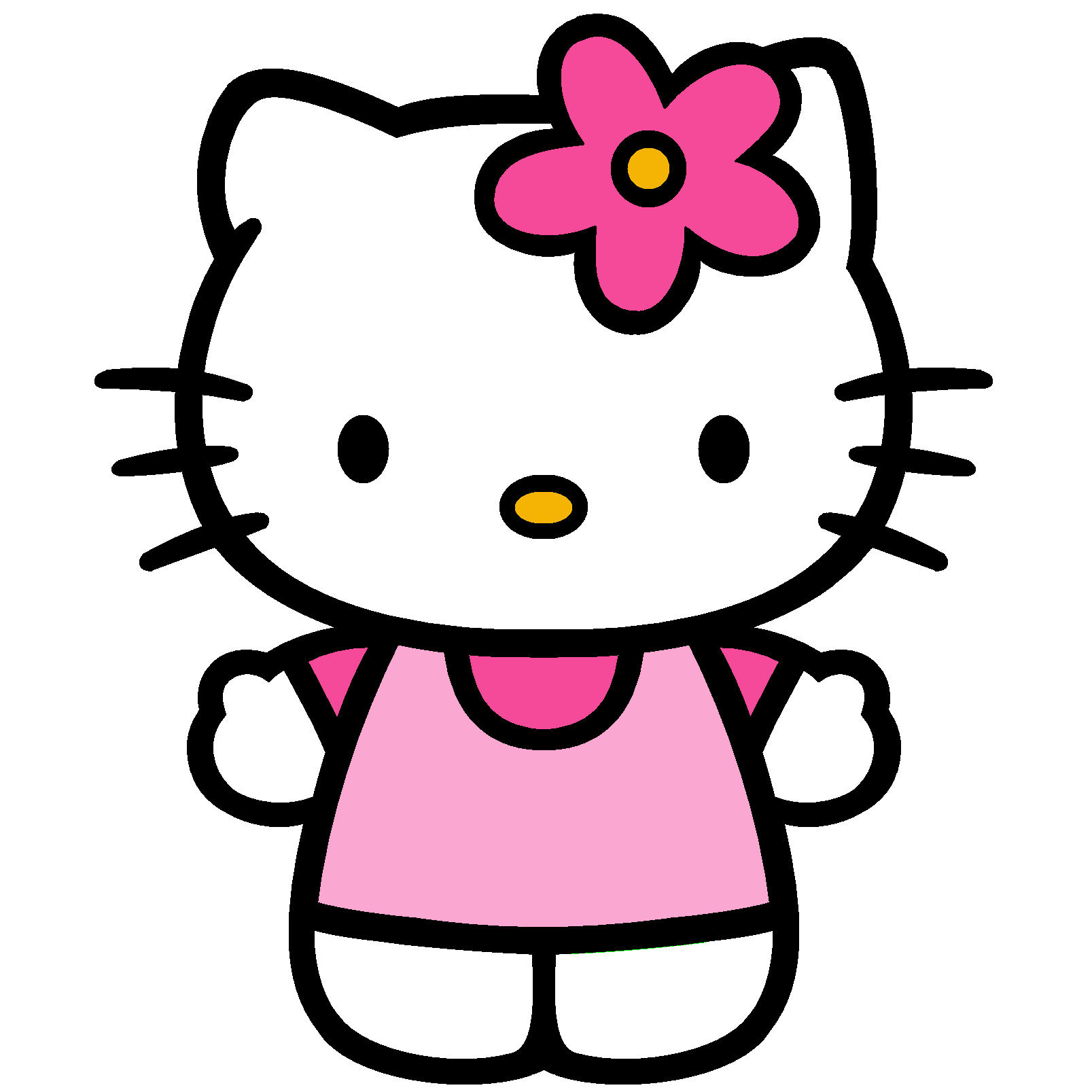 Japanese white cat 15 Printable hello kitty coloring pages | Print ...
