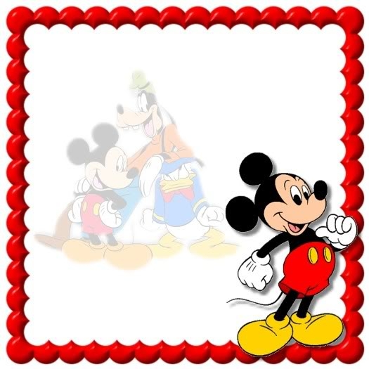 free mickey mouse clip art borders - photo #7