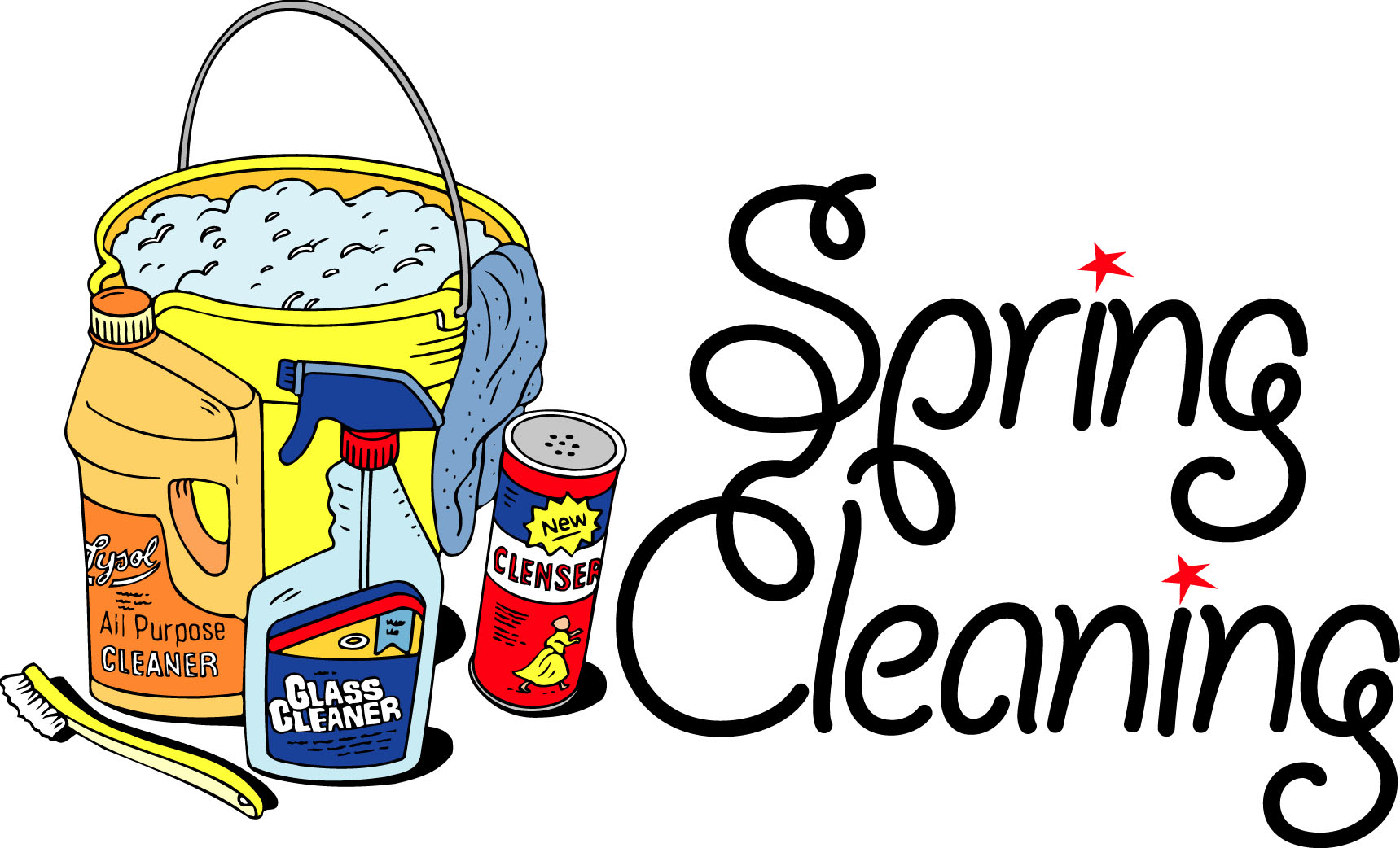 clipart spring cleaning - photo #34