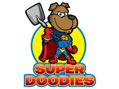 Dribbble - Cartoon Superhero Dog Logo - Super Doodies by George ...
