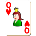 553 views clipart-white-deck-queen-of- ...