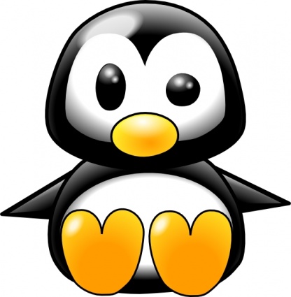 Baby Tux V.2 clip art - Download free Other vectors