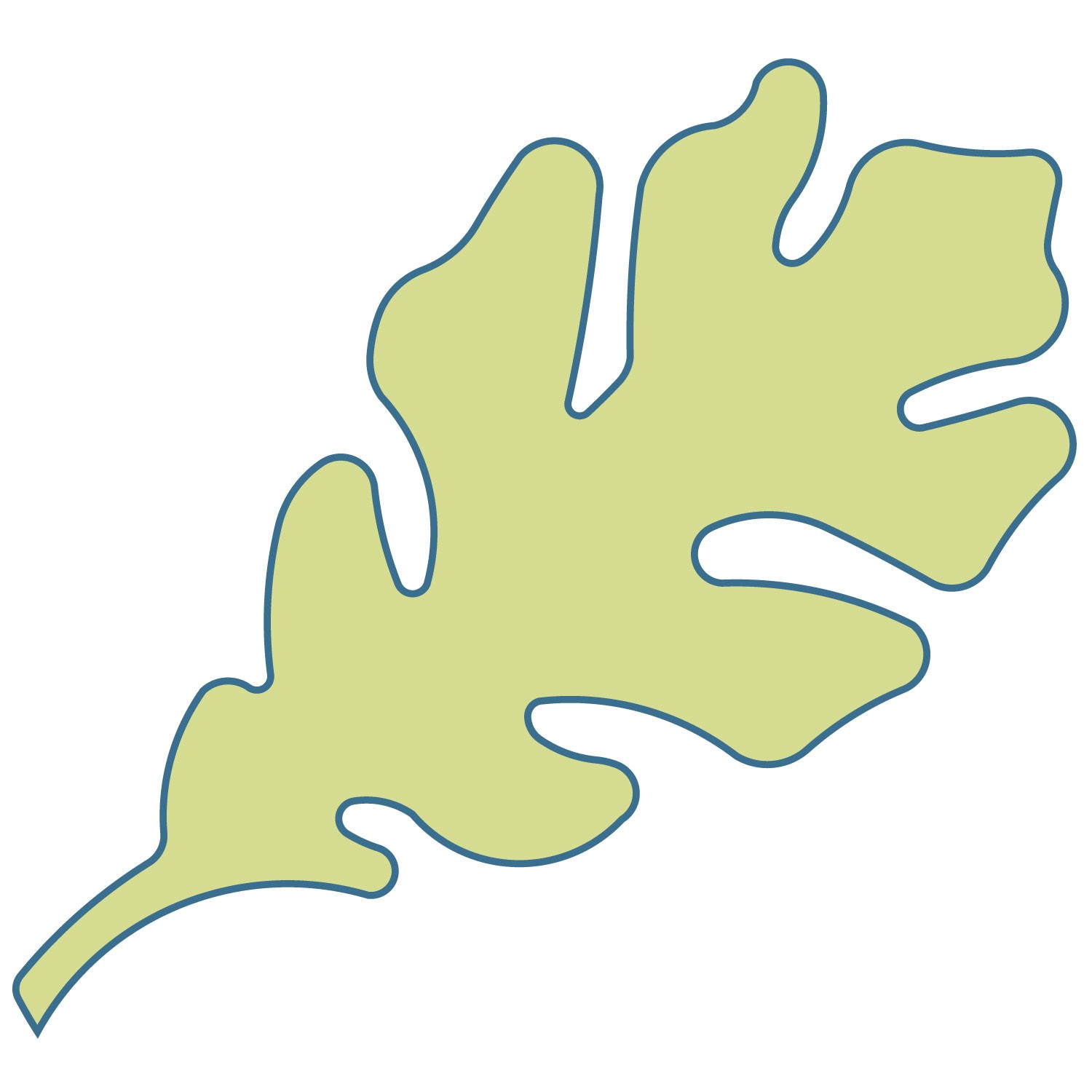 Oak Leaf Pattern - ClipArt Best