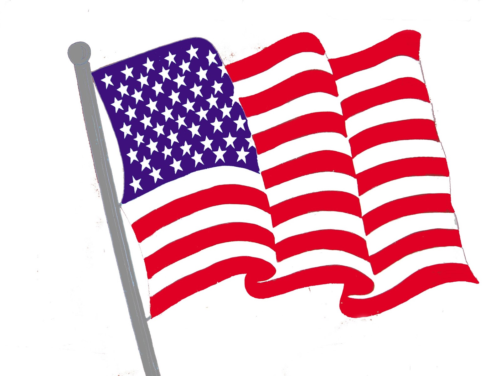 free clip art american flag and eagle - photo #44