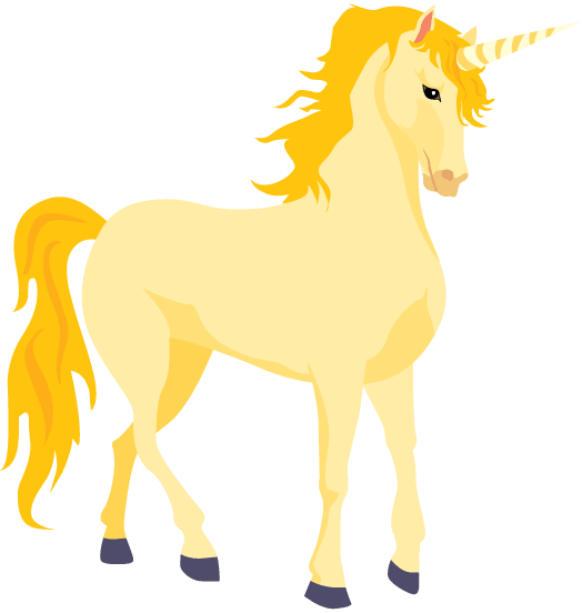 free cartoon unicorn clipart - photo #12