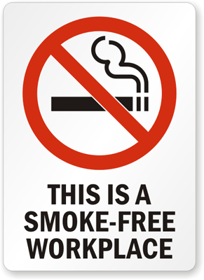 Smoke Free Signs and Labels | Free PDF