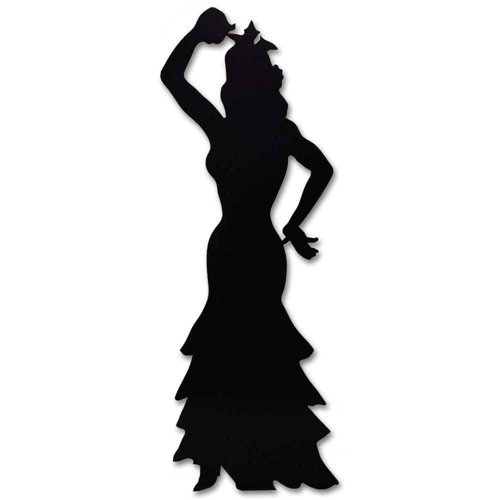 Stand-up Flamenco Dancer Silhouette 1.8