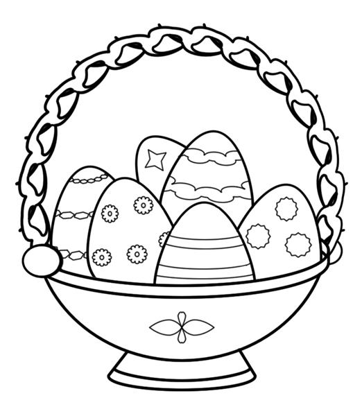 spring clip art coloring pages - photo #17