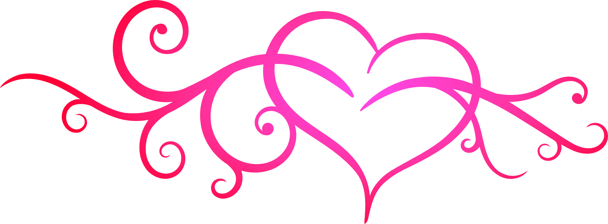 free scroll heart clipart - photo #9