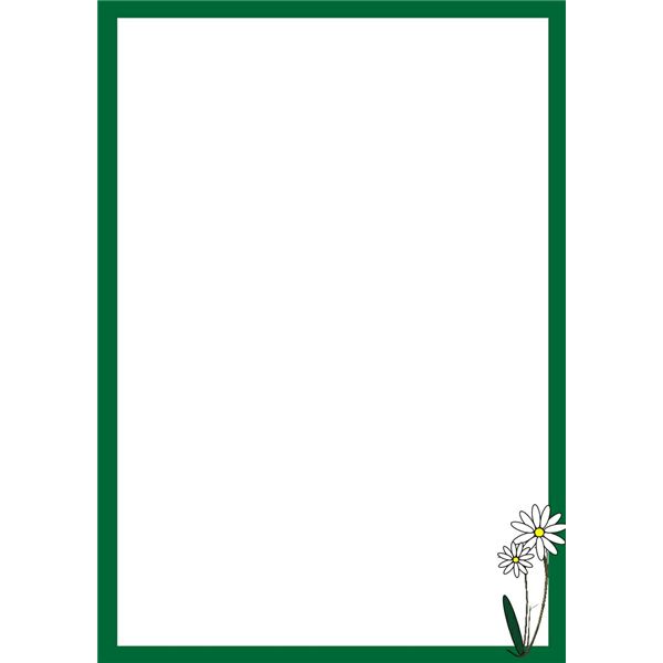 Simple Border Designs For A4 Paper - ClipArt Best