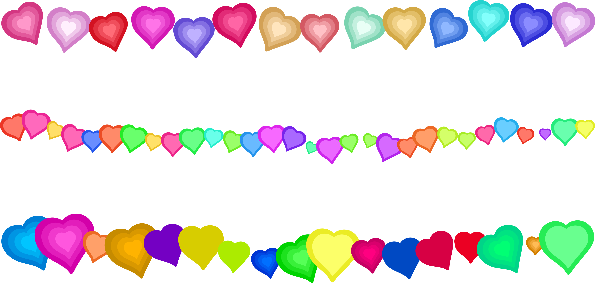 Love Heart Page Border Clipart Best