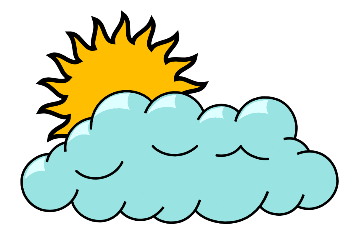 Sun And Clouds Clipart Clipart - Free to use Clip Art Resource