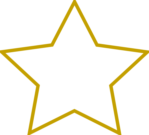 Star shapes clipart