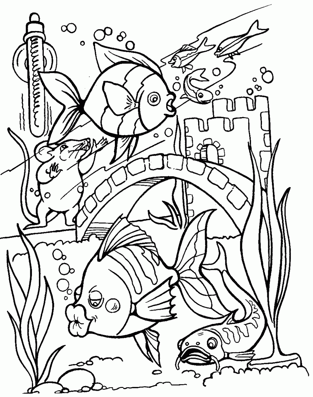 Coloring Pictures Of Fish #4144