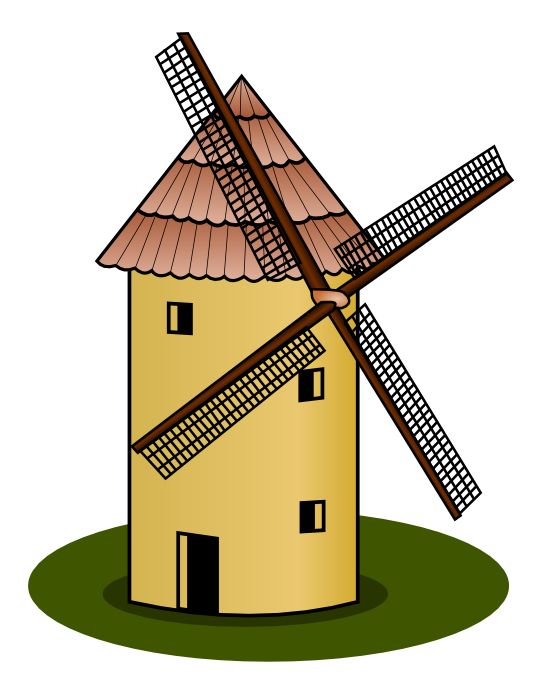 Windmill clip art