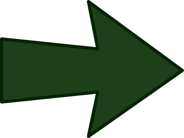 Clipart green arrow