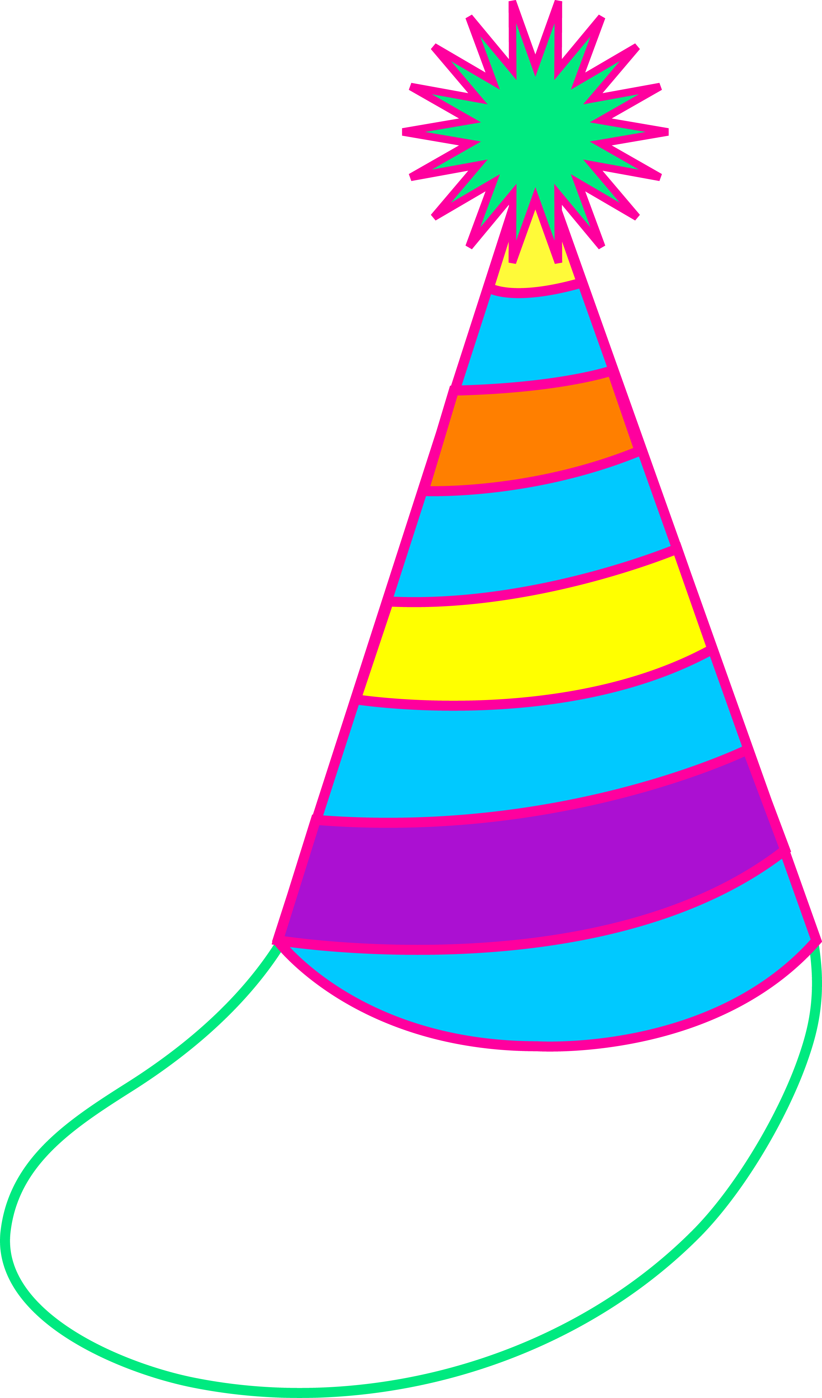 Party hat clipart transparent background cute - ClipartFox