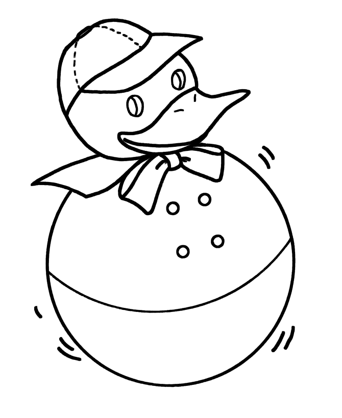 Duck Drawings For Kids - AZ Coloring Pages