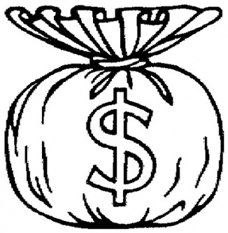 Money Bag Tattoos Clipart - Free to use Clip Art Resource