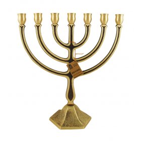 Menorah Store - Buy Seven Branch and Hanukkah Menorahs | aJudaica.com