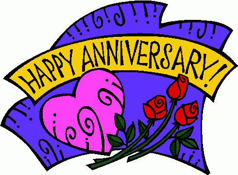 Happy Anniversary Clip Art Animated