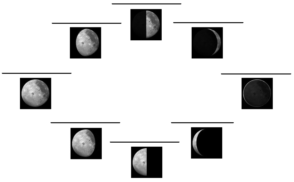 Blank Moon Phases ClipArt Best