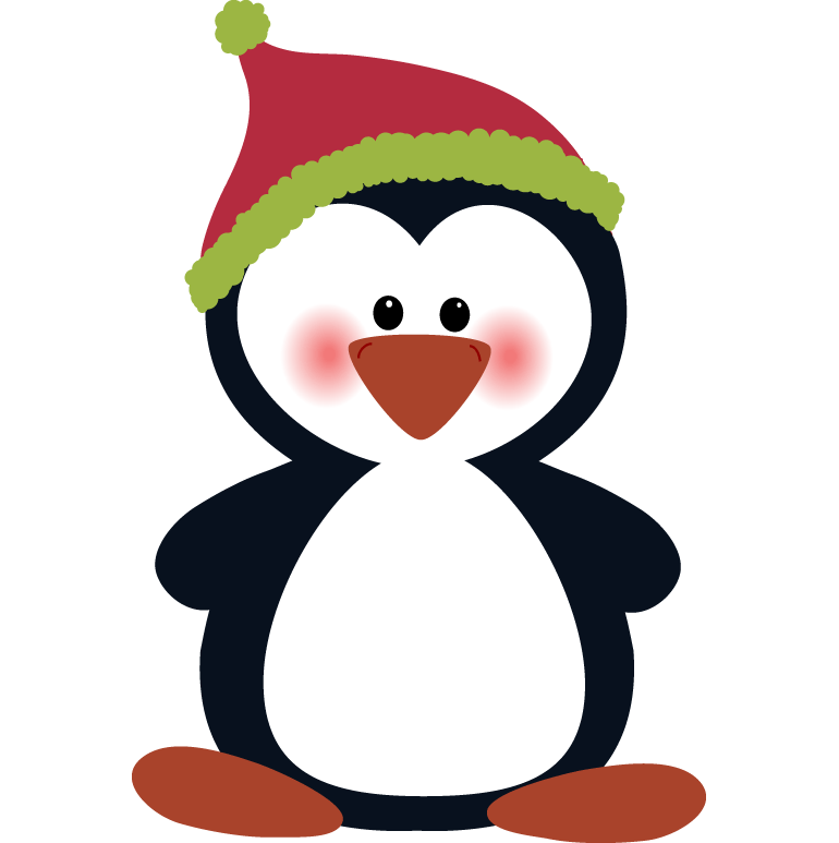 Christmas Penguin Clipart