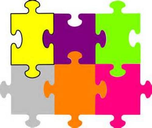 Clipart puzzle pieces